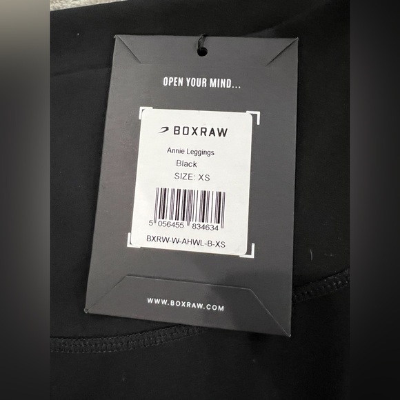NWT. BOXRAW. Black Annie leggings. Size XS - Picture 4 of 6